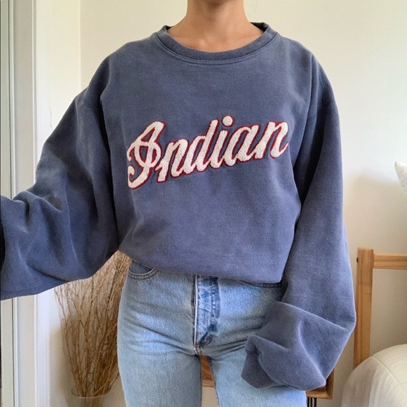Vintage Indian Motorcycle Crew Neck 
